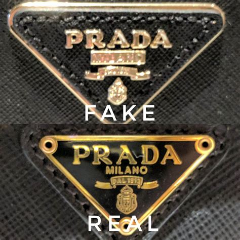 prada real or fake|authentic prada logo.